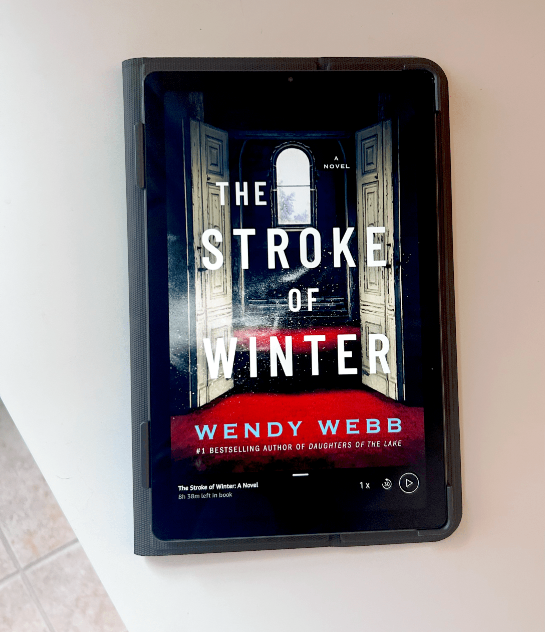 The Stroke of Winter on Nook device